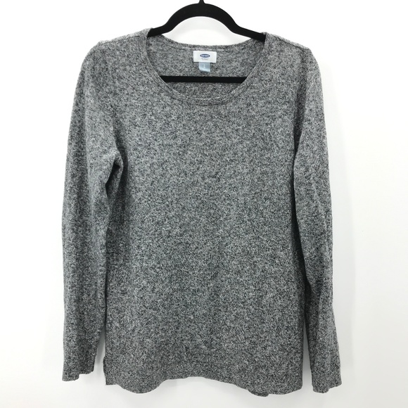 Old Navy Sweaters - Luxuriously Soft Gray Old Navy Split Hem Sweater L